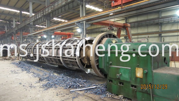 800 spun pile mould 2